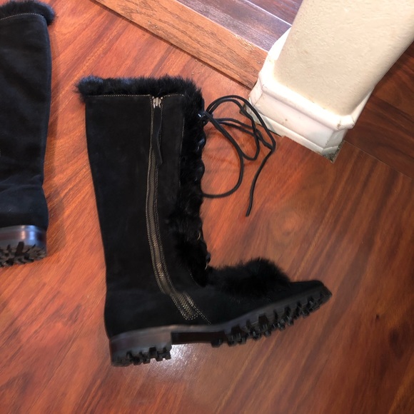 Calvin Klein fur boots - Picture 4 of 8